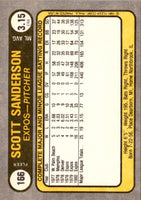 1981 Fleer Scott Sanderson #166