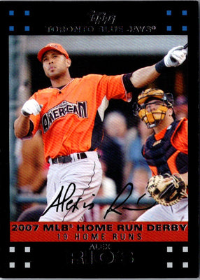 2007 Topps Updates & Highlights Alex Rios #UH287