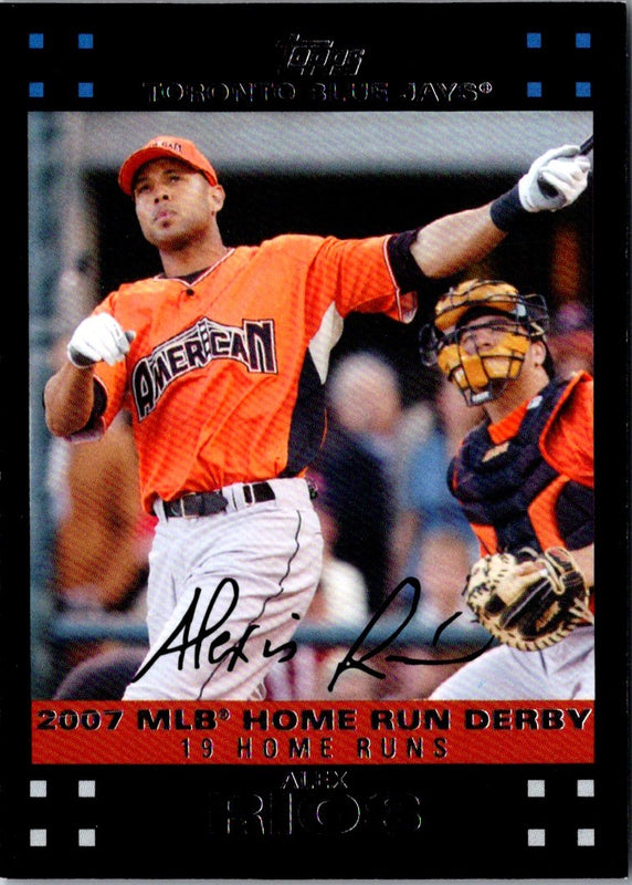 2007 Topps Updates & Highlights Alex Rios #UH287