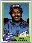 1981 Topps Lamar Johnson