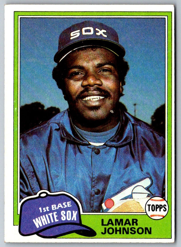 1981 Topps Lamar Johnson #589