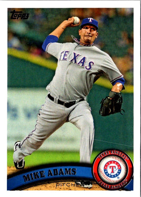 2011 Topps Update Mike Adams #US292