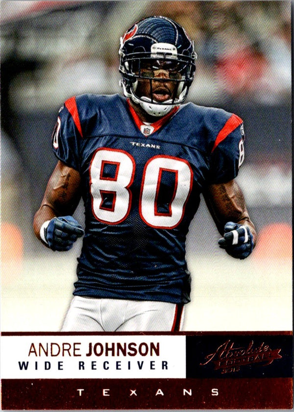 2012 Panini Absolute Andre Johnson #16