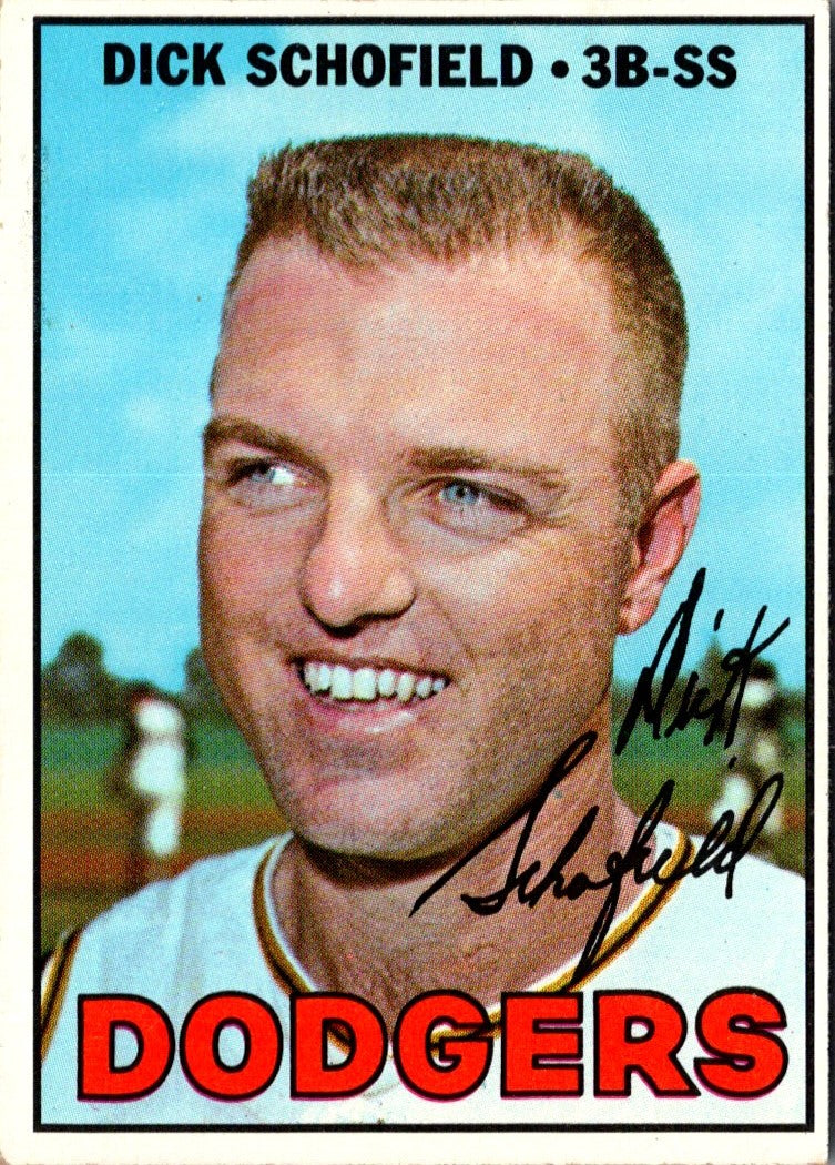 1967 Topps Dick Schofield