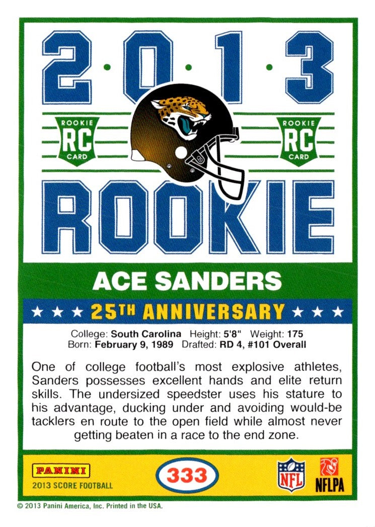 2014 Panini Ace Sanders