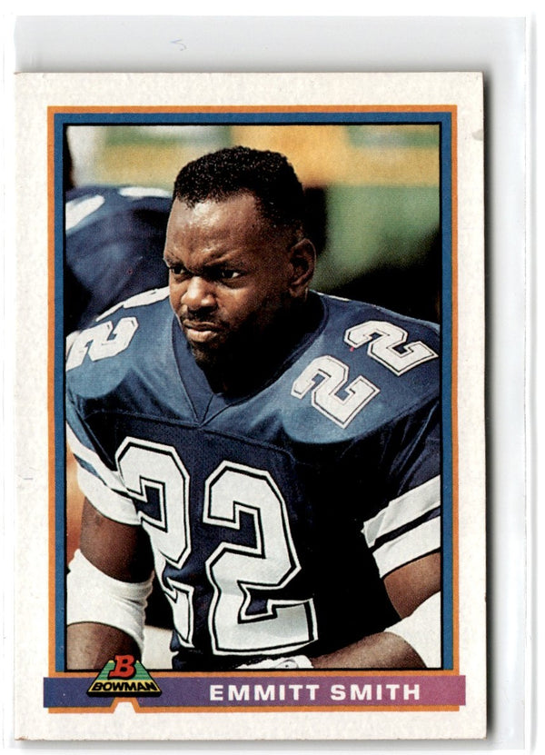 1991 Bowman Emmitt Smith #3