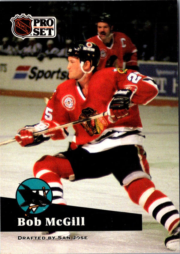 1991 Pro Set Bob McGill #47
