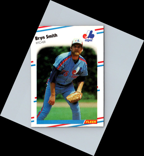 1988 Fleer Bryn Smith #196