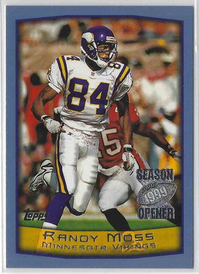 1999 Topps Randy Moss #100