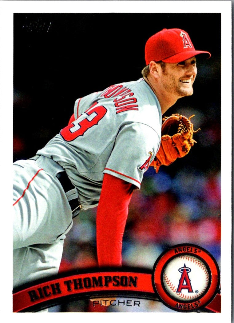 2011 Topps Update Rich Thompson