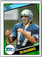 1985 Topps Dave Krieg #195
