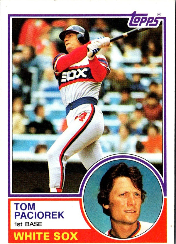 1983 Topps Tom Paciorek #72