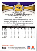 2012 Topps Haloti Ngata