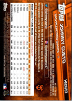 2017 Topps Holiday Johnny Cueto #HMW57