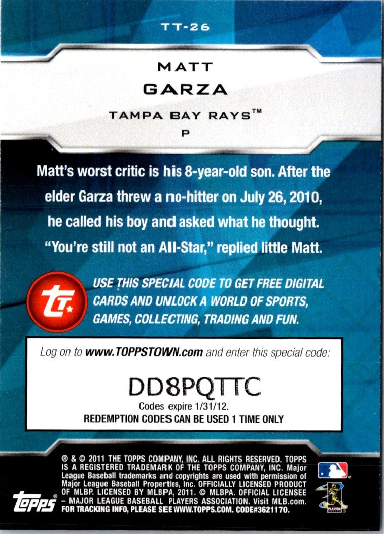 2011 Topps Town Matt Garza