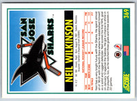1991 Score American Neil Wilkinson #369