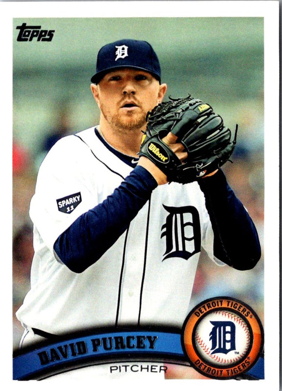2011 Topps Update David Purcey #US285