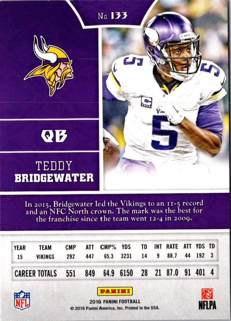 2016 Panini Teddy Bridgewater