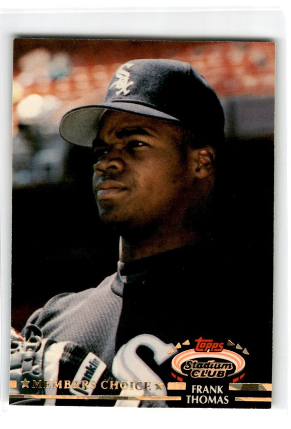 1992 Stadium Club Frank Thomas #591