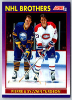 1991 Score American Pierre Turgeon/Sylvain Turgeon ( #377