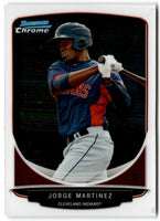 2013 Bowman Chrome Prospects Jorge Martinez #BCP145