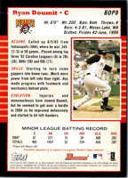 2005 Bowman Draft Picks & Prospects Ryan Doumit #BDP8