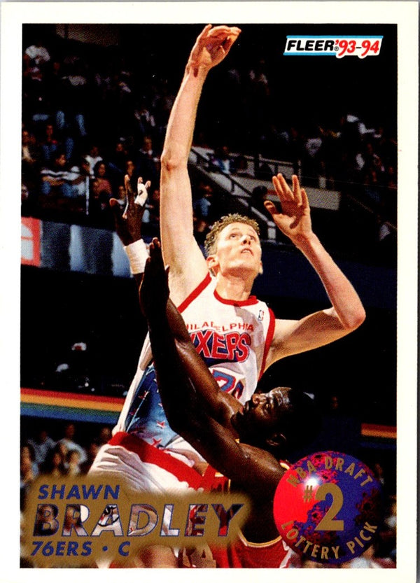1993 Fleer Lottery Exchange Shawn Bradley #2