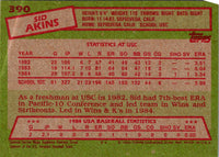 1985 Topps Sid Akins #390 Rookie