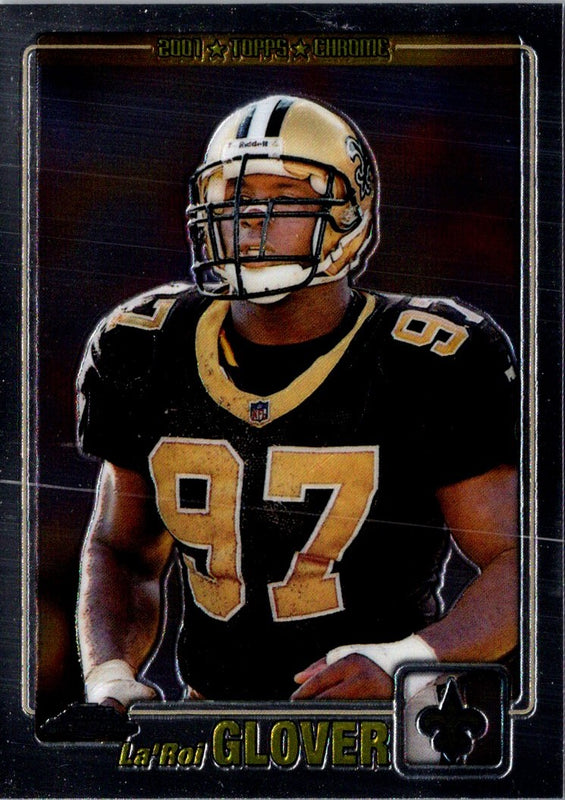 2001 Topps Chrome La'Roi Glover #97