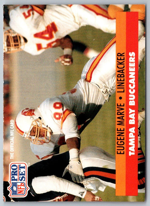 1991 Pro Set Eugene Marve #312