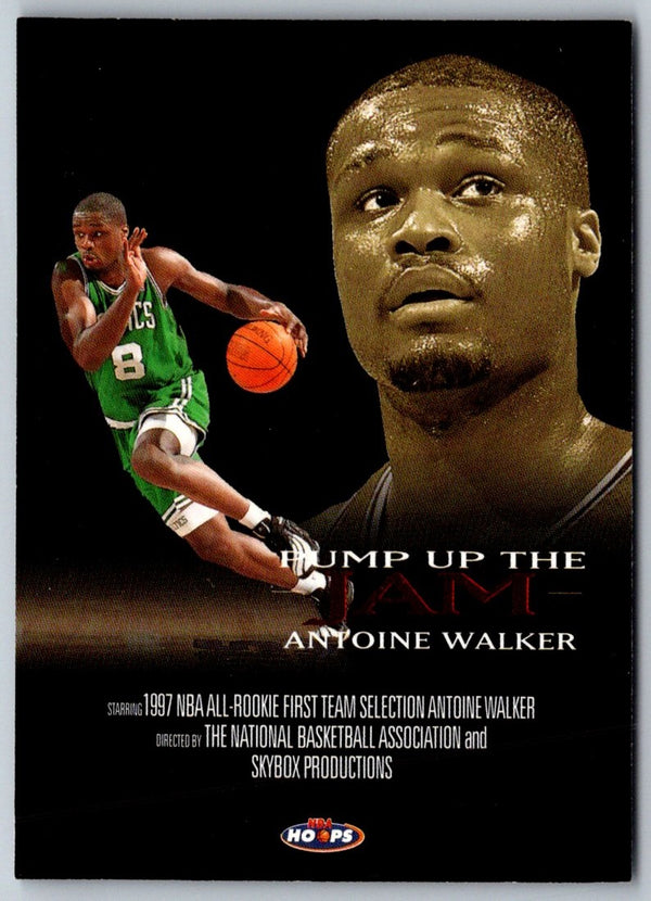 1998 Hoops Pump Up The Jam Antoine Walker #6 PJ
