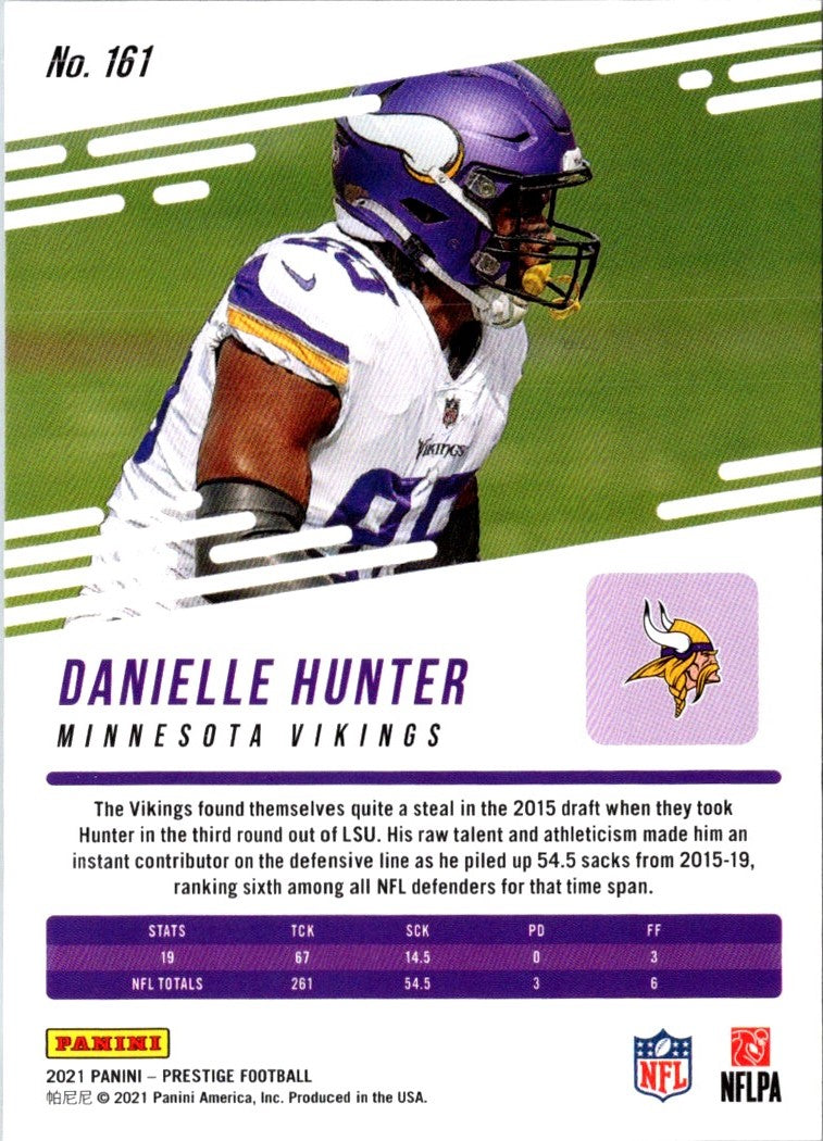 2021 Panini Prestige Danielle Hunter