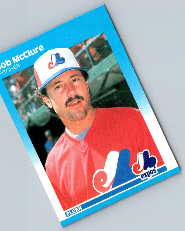 1985 Fleer Bob McClure #587