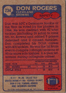 1985 Topps Don Rogers