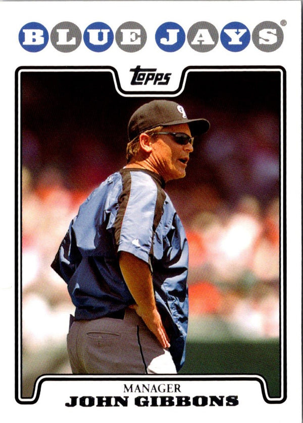 2008 Topps John Gibbons #556