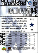 2000 Upper Deck Black Diamond Joey Galloway