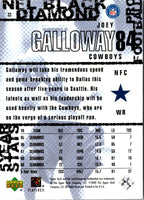 2000 Upper Deck Black Diamond Joey Galloway #33