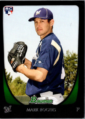 2011 Bowman Mark Rogers #208