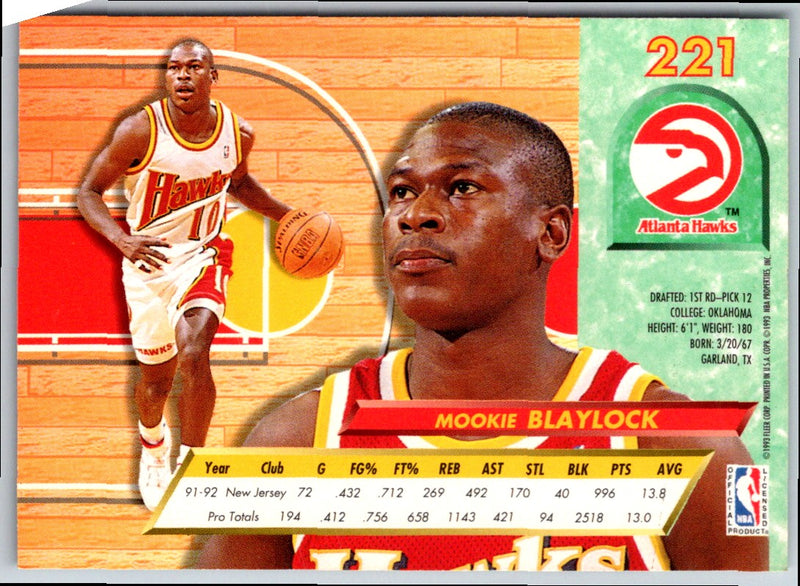 1992 Ultra Mookie Blaylock