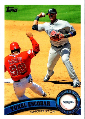 2011 Topps Yunel Escobar #217