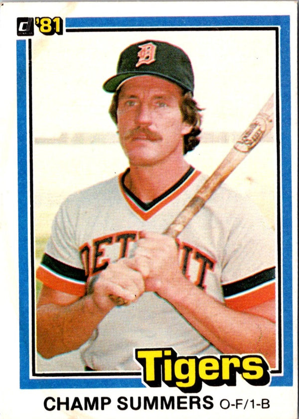 1981 Donruss Champ Summers #130