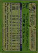 1982 Topps Bump Wills