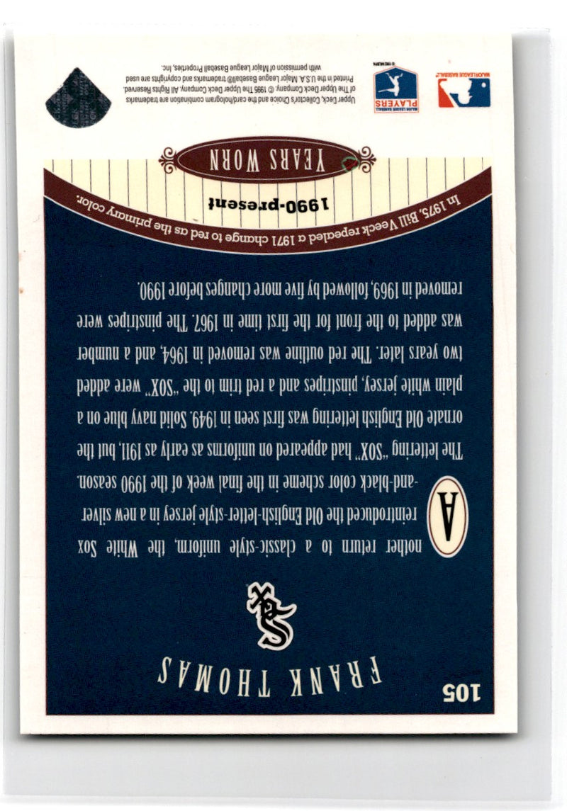 1996 Collector's Choice Frank Thomas