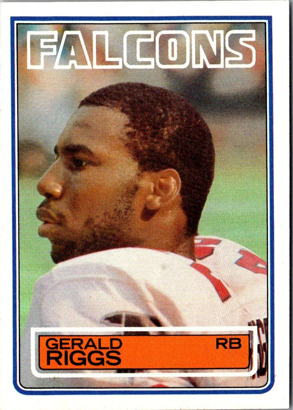 1983 Topps Gerald Riggs #25 Rookie NM-MT