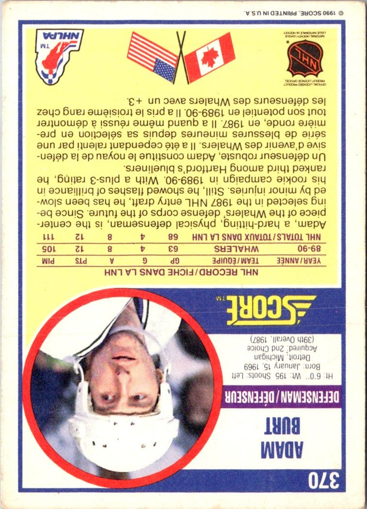 1990 Score Adam Burt