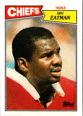 1987 Topps Irv Eatman #166 Rookie