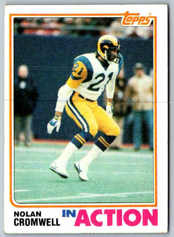 1982 Topps Nolan Cromwell #372