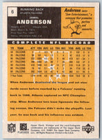 2001 Upper Deck Vintage Jamal Anderson #6