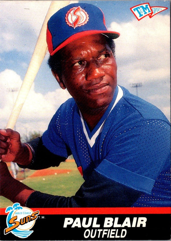 1989 T&M Senior League Paul Blair #8