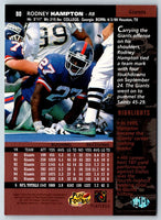 1996 Upper Deck Rodney Hampton #80